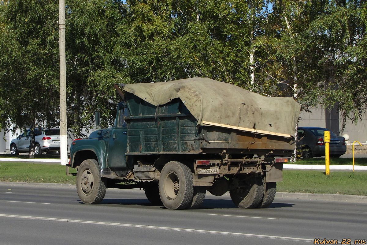 Алтайский край, № Е 002 КХ 22 — ЗИЛ-130 (общая модель)