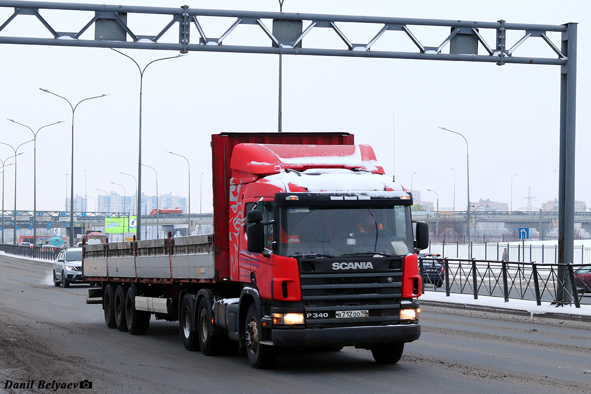 Санкт-Петербург, № В 712 ОО 98 — Scania ('1996) P340