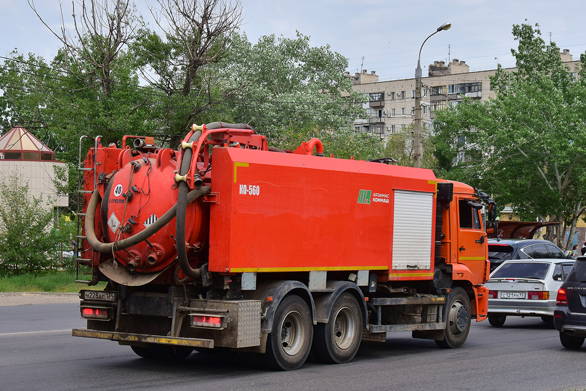 Волгоградская область, № Н 228 АС 134 — КамАЗ-65115-A5