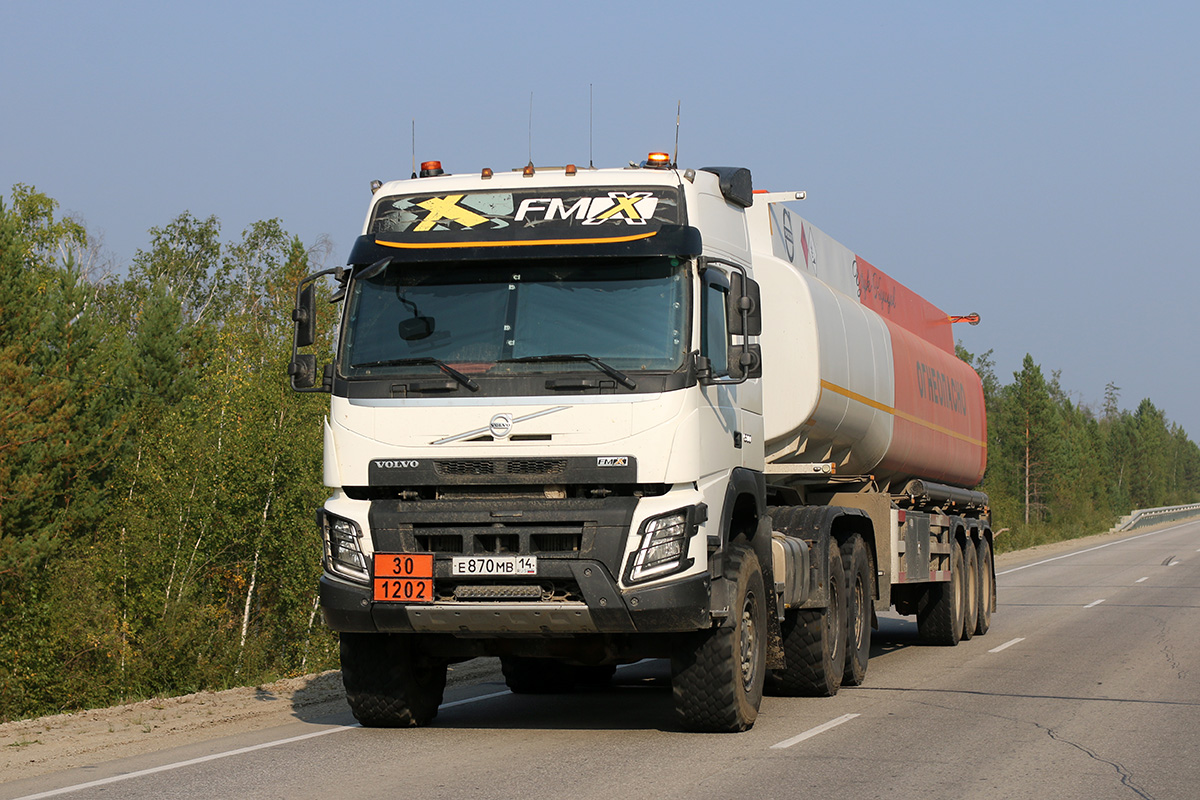 Саха (Якутия), № Е 870 МВ 14 — Volvo ('2013) FMX.500