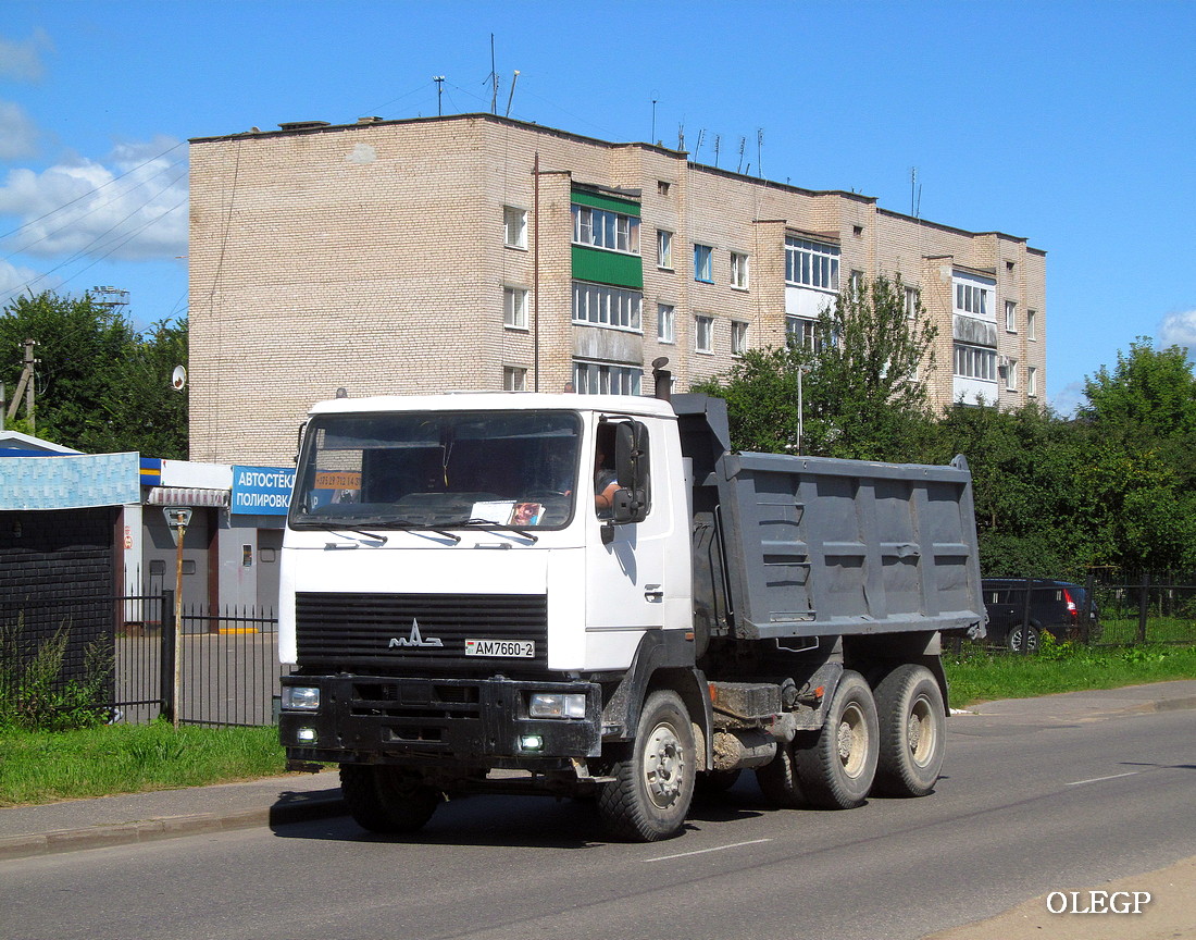 Витебская область, № АМ 7660-2 — МАЗ-6501 (общая модель)