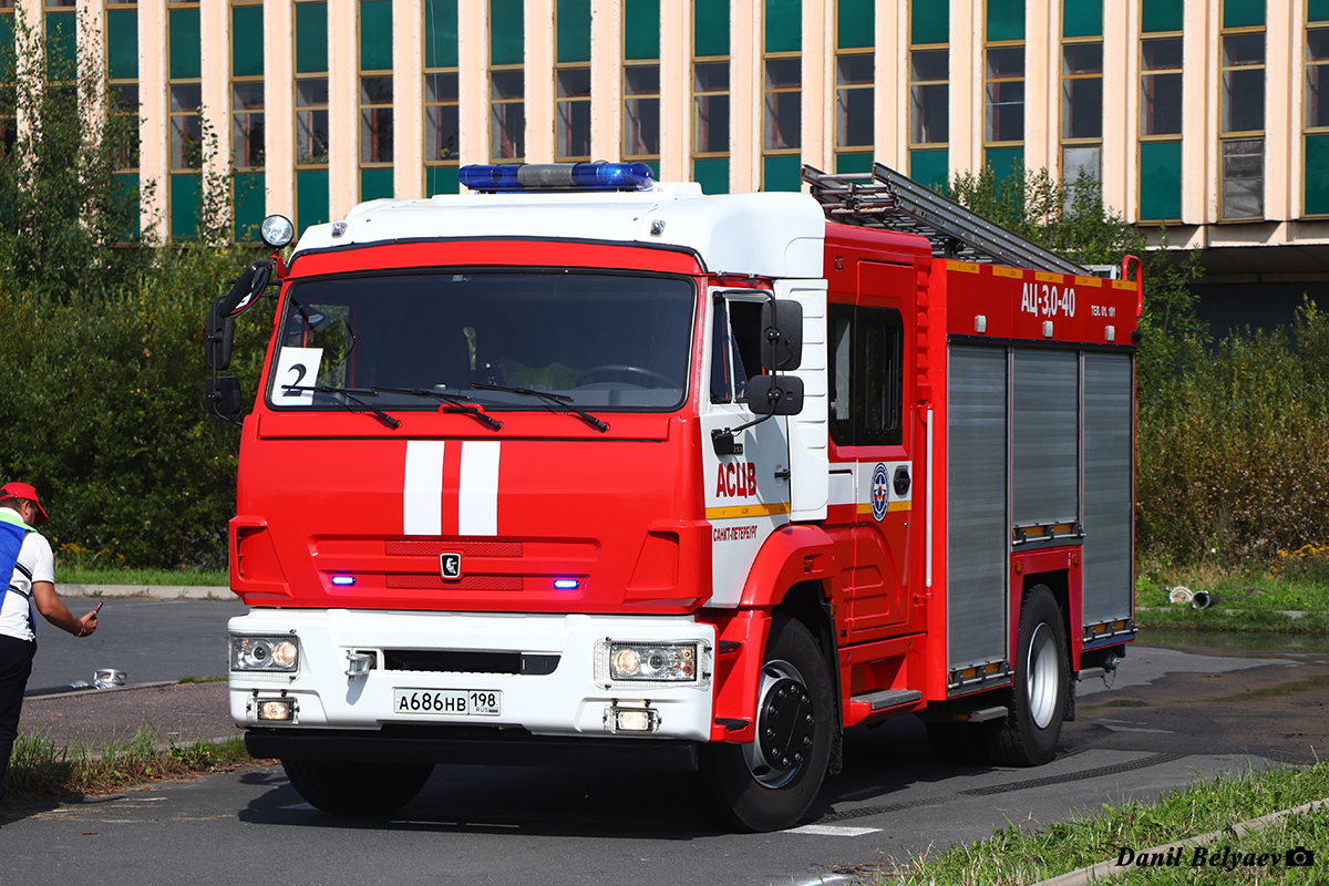 Санкт-Петербург, № А 686 НВ 198 — КамАЗ-43253-R4(28)