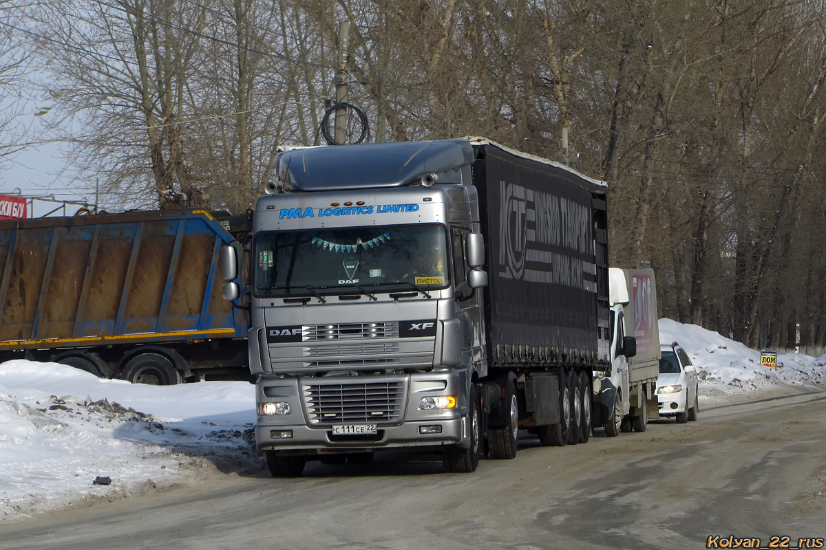 Алтайский край, № С 111 СЕ 22 — DAF 95XF FT