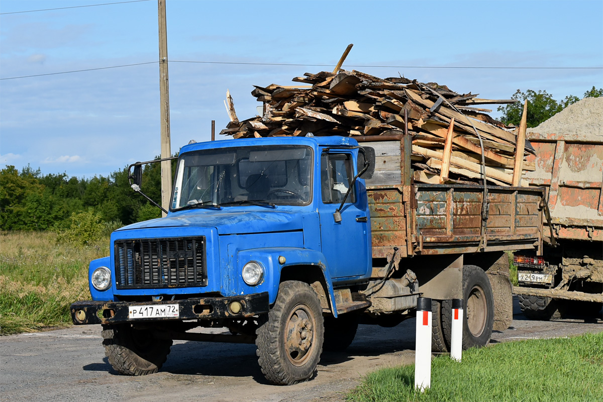 Тюменская область, № Р 417 АМ 72 — ГАЗ-33073