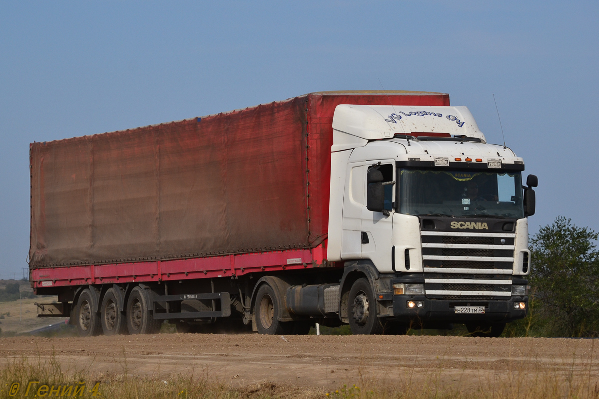 Брянская область, № Е 228 ТМ 32 — Scania ('1996) R114L