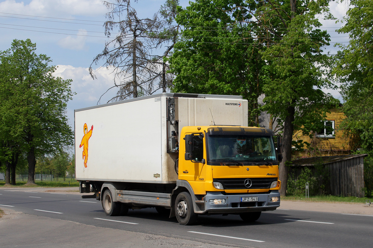 Литва, № JFZ 543 — Mercedes-Benz Atego 1323