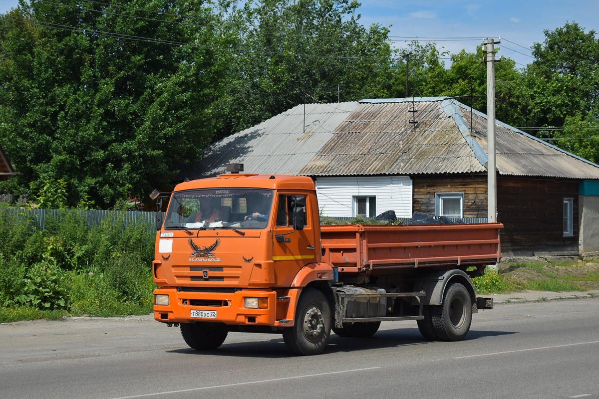 Алтайский край, № Т 880 ХС 22 — КамАЗ-43253-H3