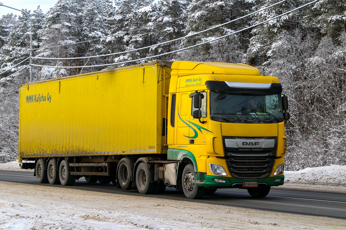 Финляндия, № CNR-260 — DAF XF Euro6 FTS