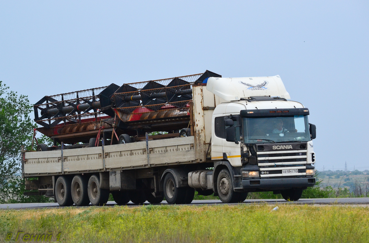 Самарская область, № Х 618 МТ 163 — Scania ('1996) P94G