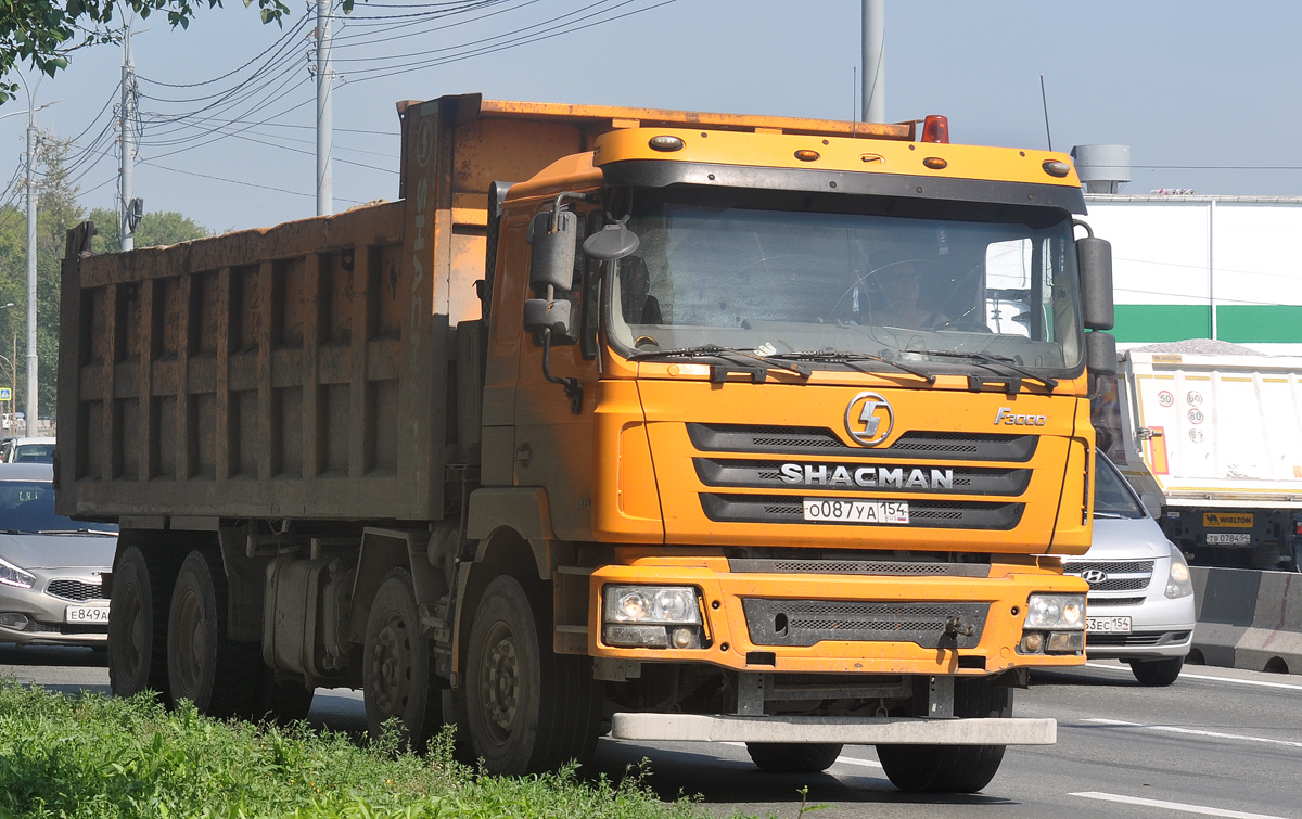 Новосибирская область, № О 087 УА 154 — Shaanxi Shacman F3000 SX331x