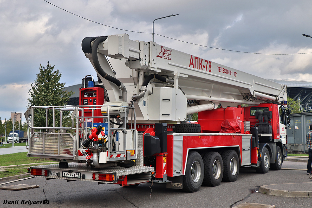 Санкт-Петербург, № В 937 УТ 98 — Mercedes-Benz Actros ('2003) 4150