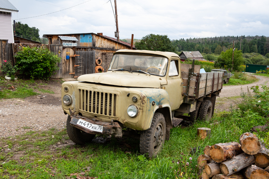 Томская область, № М 417 КН 70 — ГАЗ-52-04