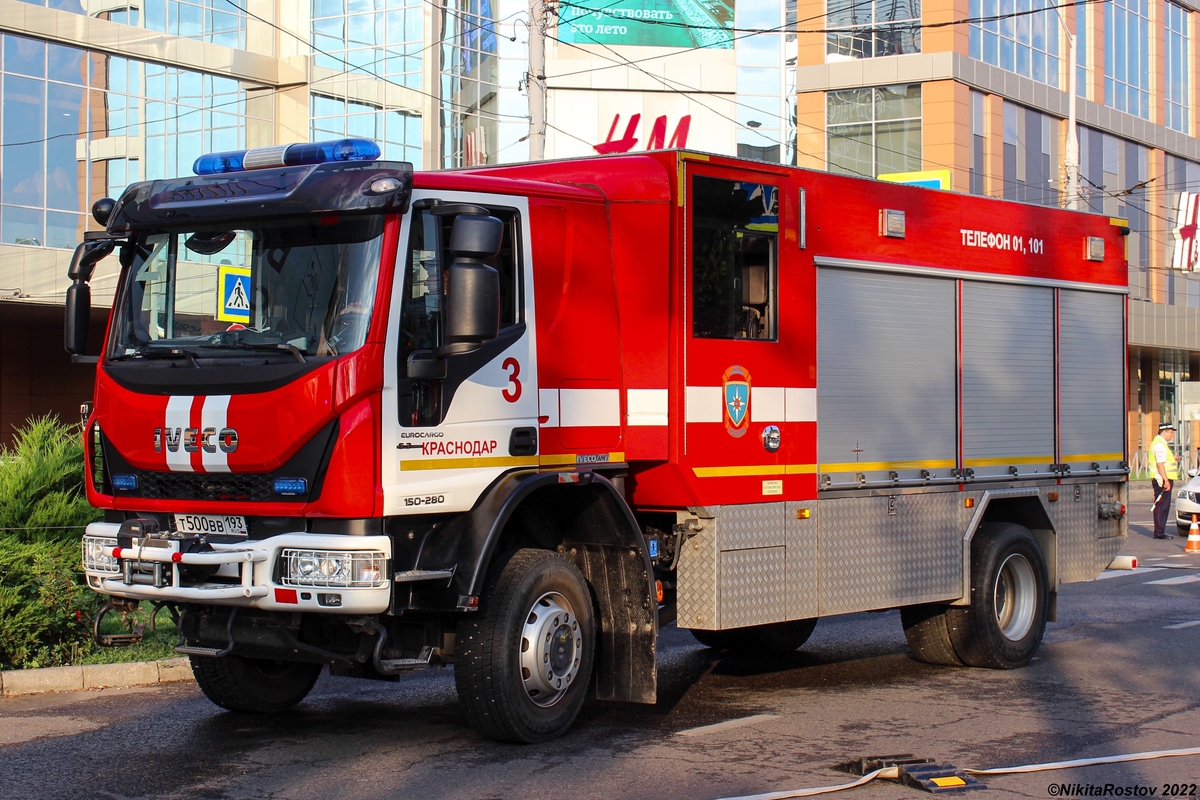 Краснодарский край, № Т 500 ВВ 193 — IVECO-AMT EuroCargo ('2015)