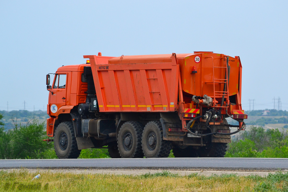 Волгоградская область, № О 157 УХ 161 — КамАЗ-65222-43 [652224]