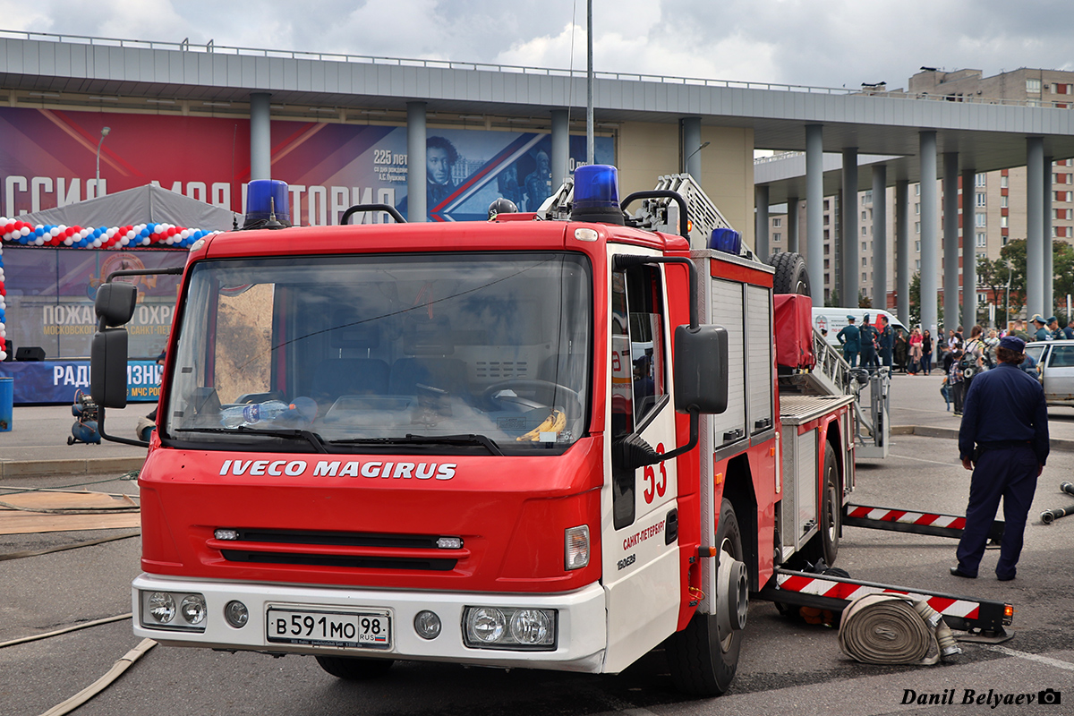 Санкт-Петербург, № В 591 МО 98 — IVECO EuroCargo ('2002)