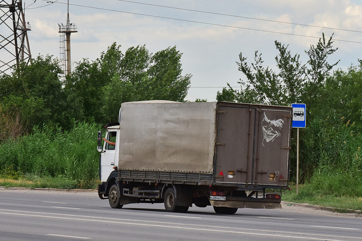 Волгоградская область, № О 384 АО 134 — МАЗ-437040 "Зубрёнок"