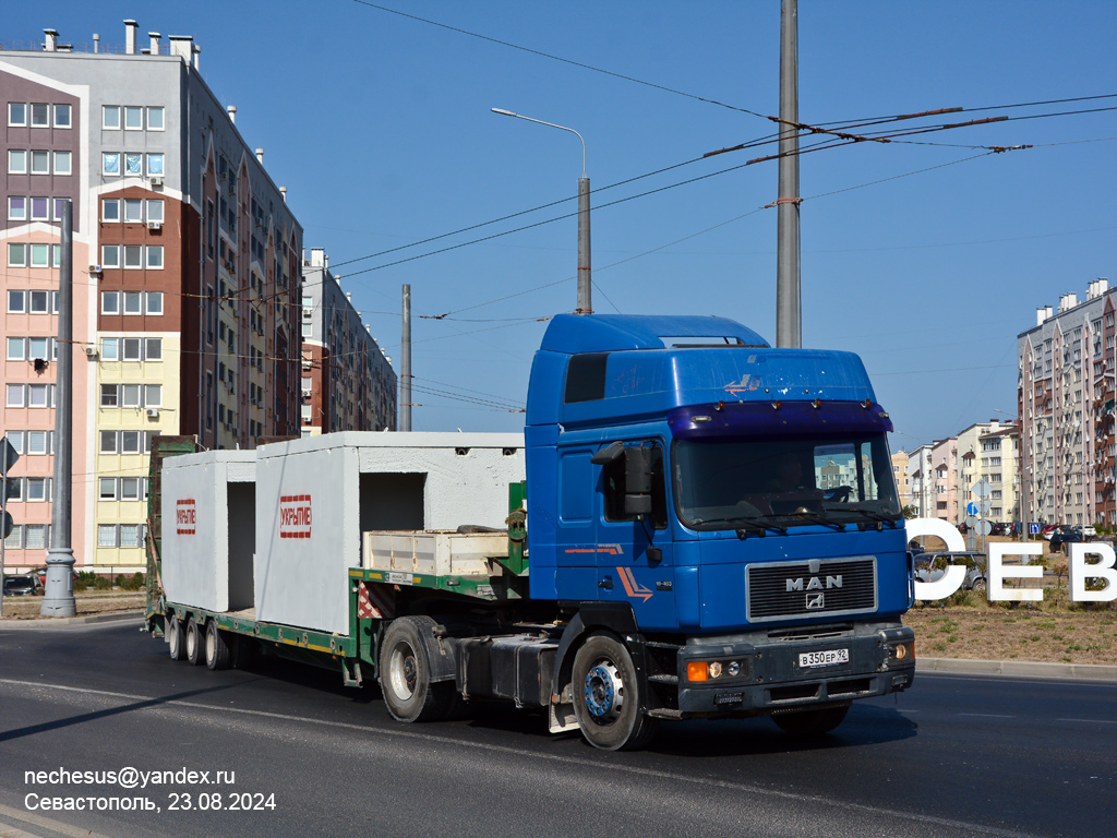 Севастополь, № В 350 ЕР 92 — MAN F2000 19.463