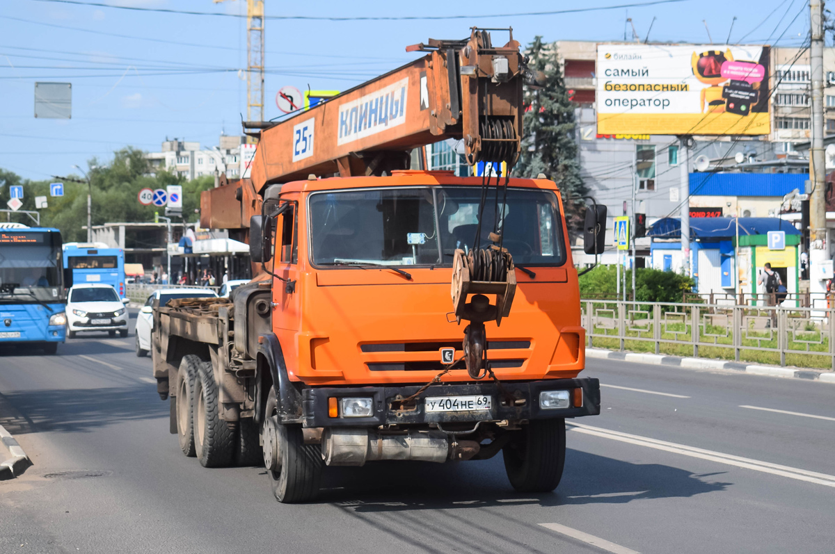 Тверская область, № У 404 НЕ 69 — КамАЗ-53215-15 [53215R]