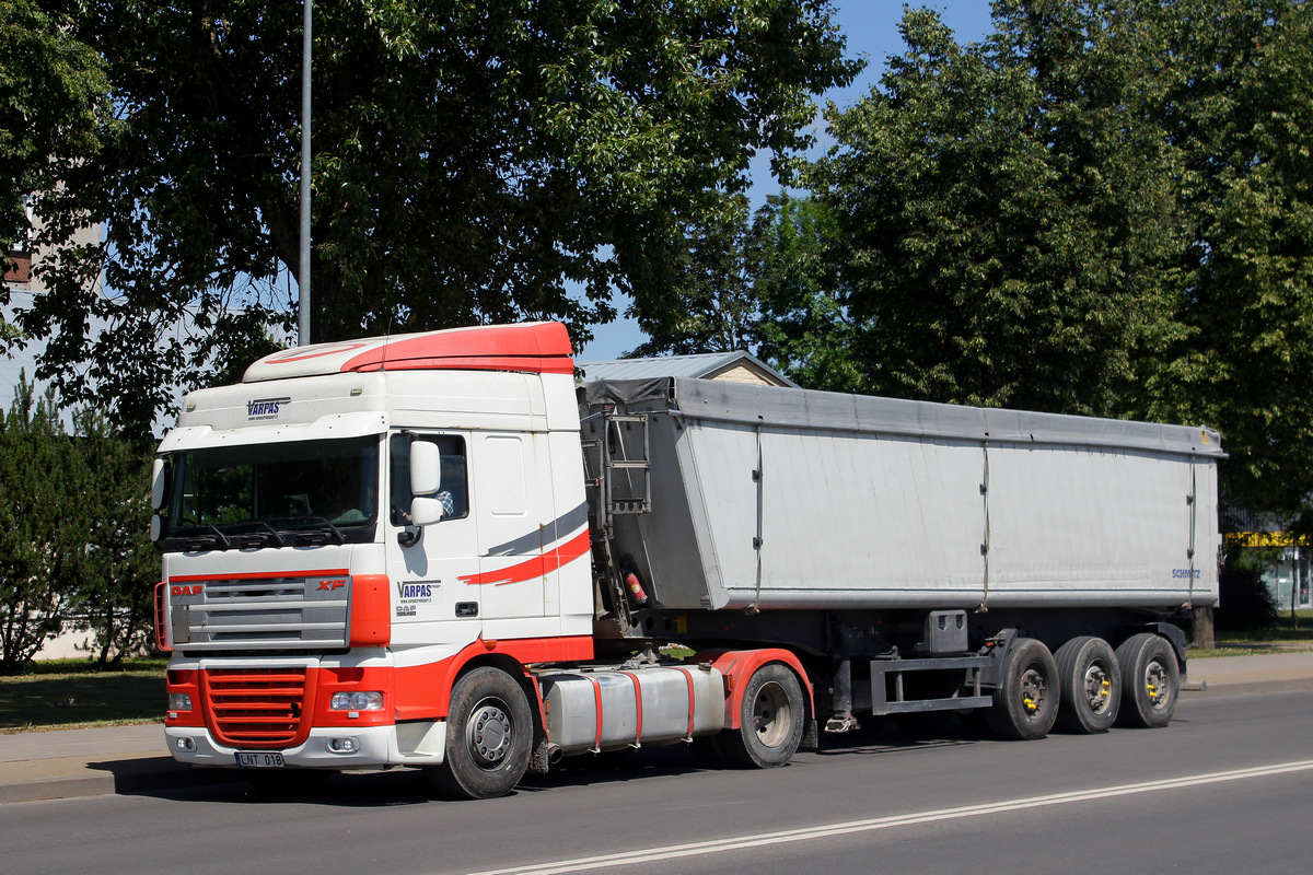 Литва, № LNT 018 — DAF XF105 FT