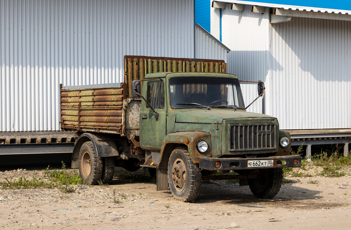 Вологодская область, № Е 662 КТ 35 — ГАЗ-3307