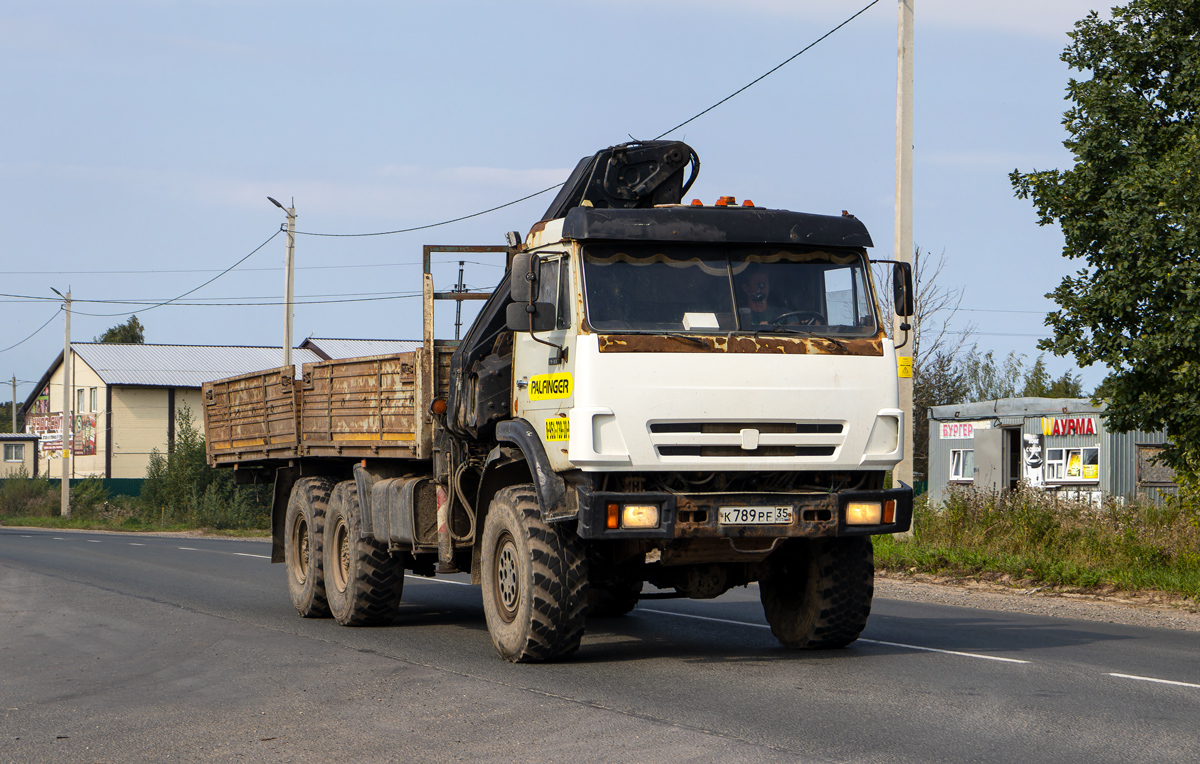 Вологодская область, № К 789 ВЕ 35 — КамАЗ-43118-13 [43118N]