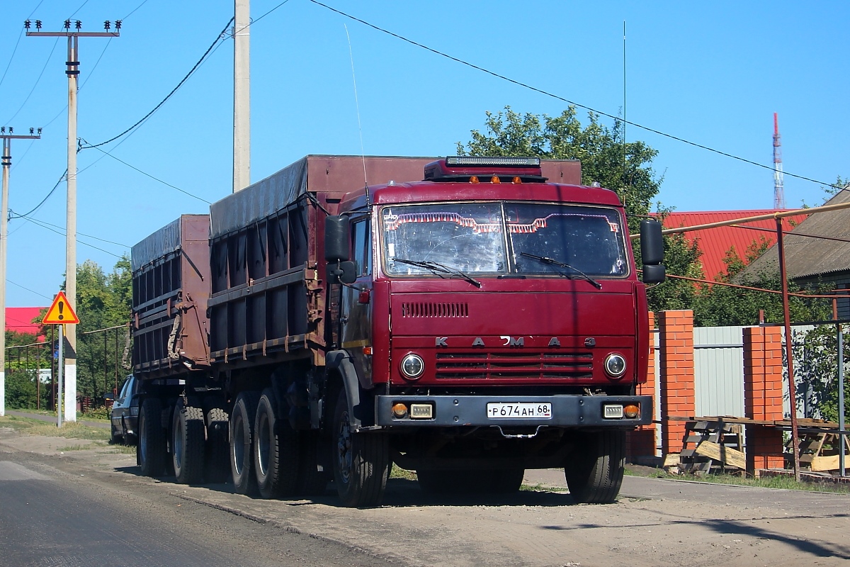 Тамбовская область, № Р 674 АН 68 — КамАЗ-5320