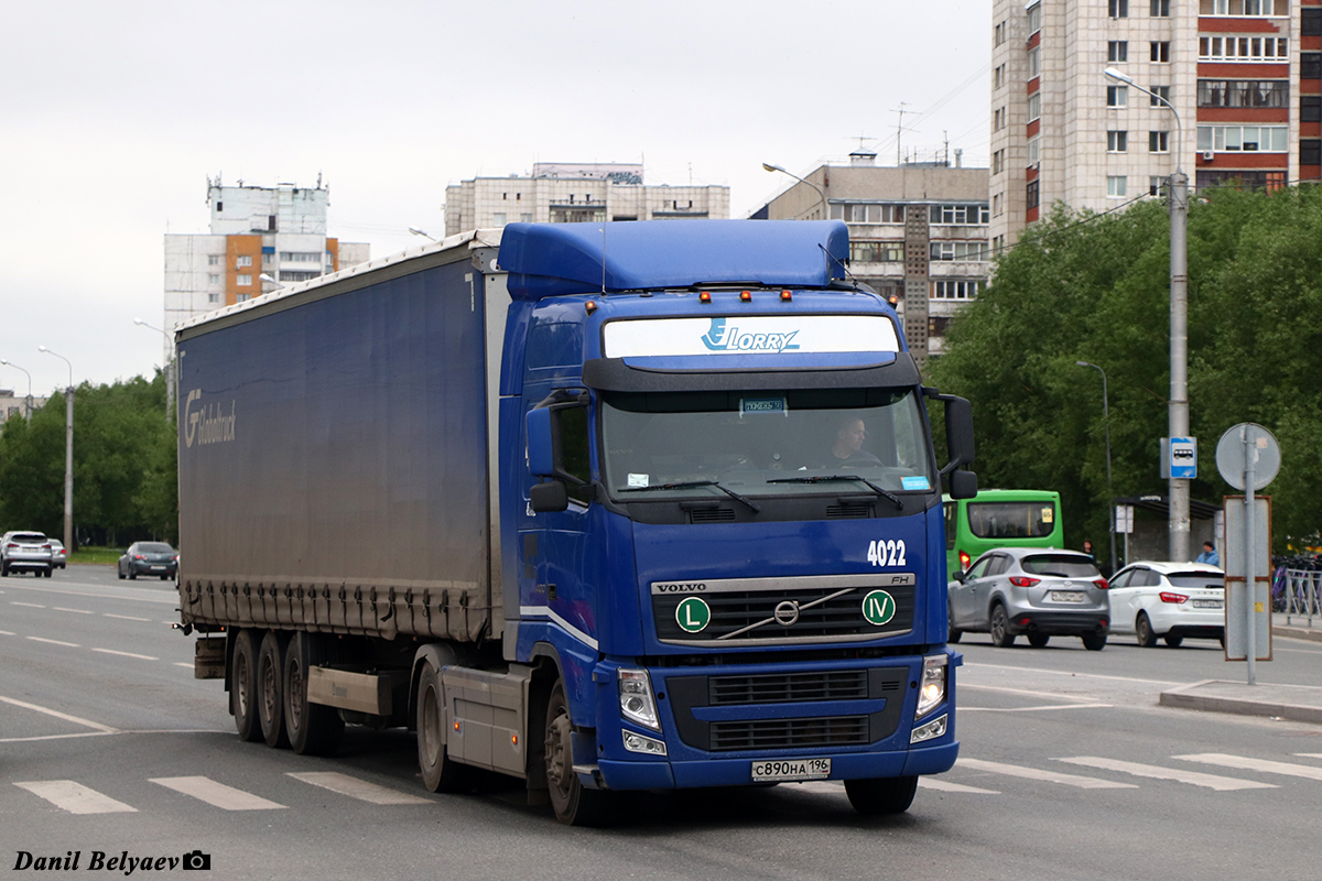 Свердловская область, № С 890 НА 196 — Volvo ('2008) FH.400 [X9P]