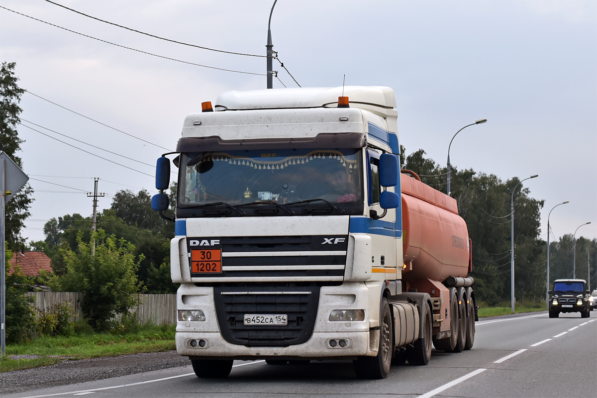 Новосибирская область, № В 452 СА 154 — DAF XF105 FT