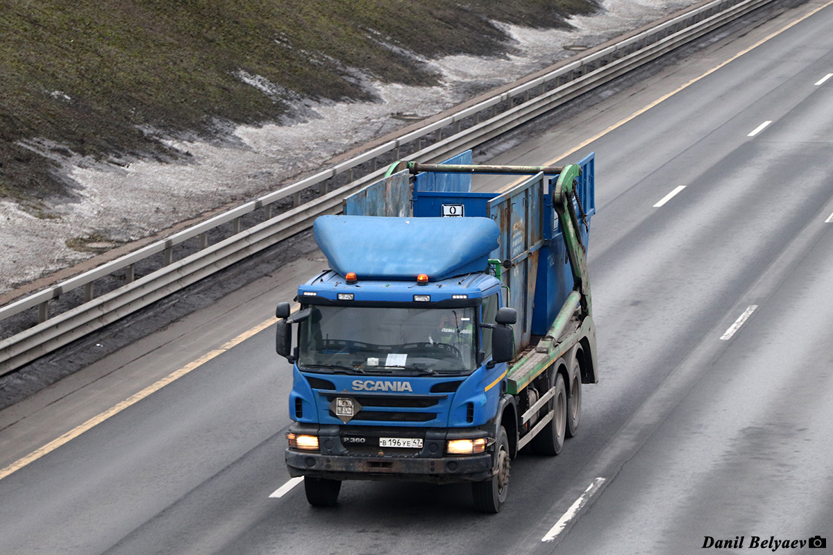 Ленинградская область, № В 196 УЕ 47 — Scania ('2011) P360