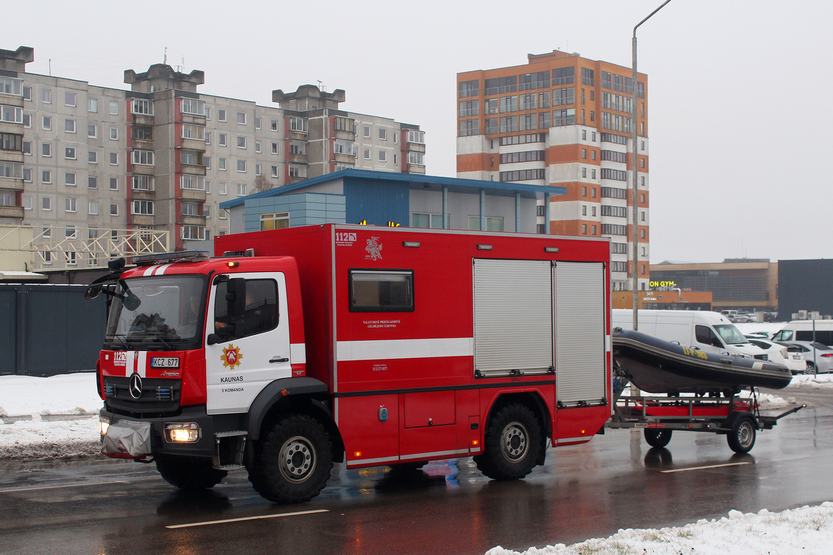 Литва, № KCZ 677 — Mercedes-Benz Atego 923