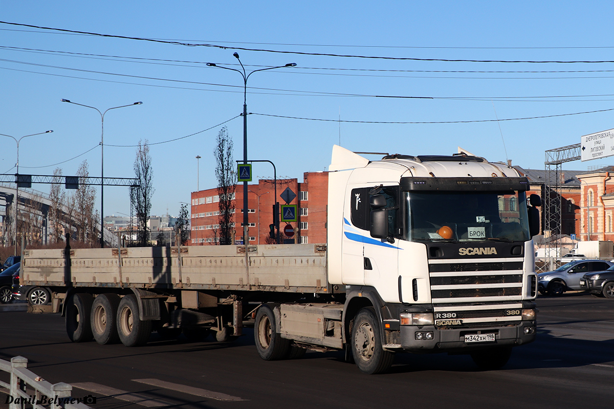 Санкт-Петербург, № М 342 ХН 198 — Scania ('1996) R114G