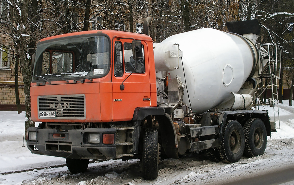 Московская область, № М 298 НТ 150 — MAN F90 25.xxx (общая)