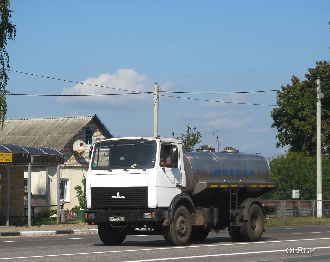 Витебская область, № АК 5698-2 — МАЗ-5337 (общая модель)