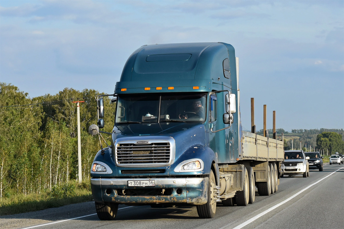 Алтайский край, № Т 308 РН 56 — Freightliner Columbia