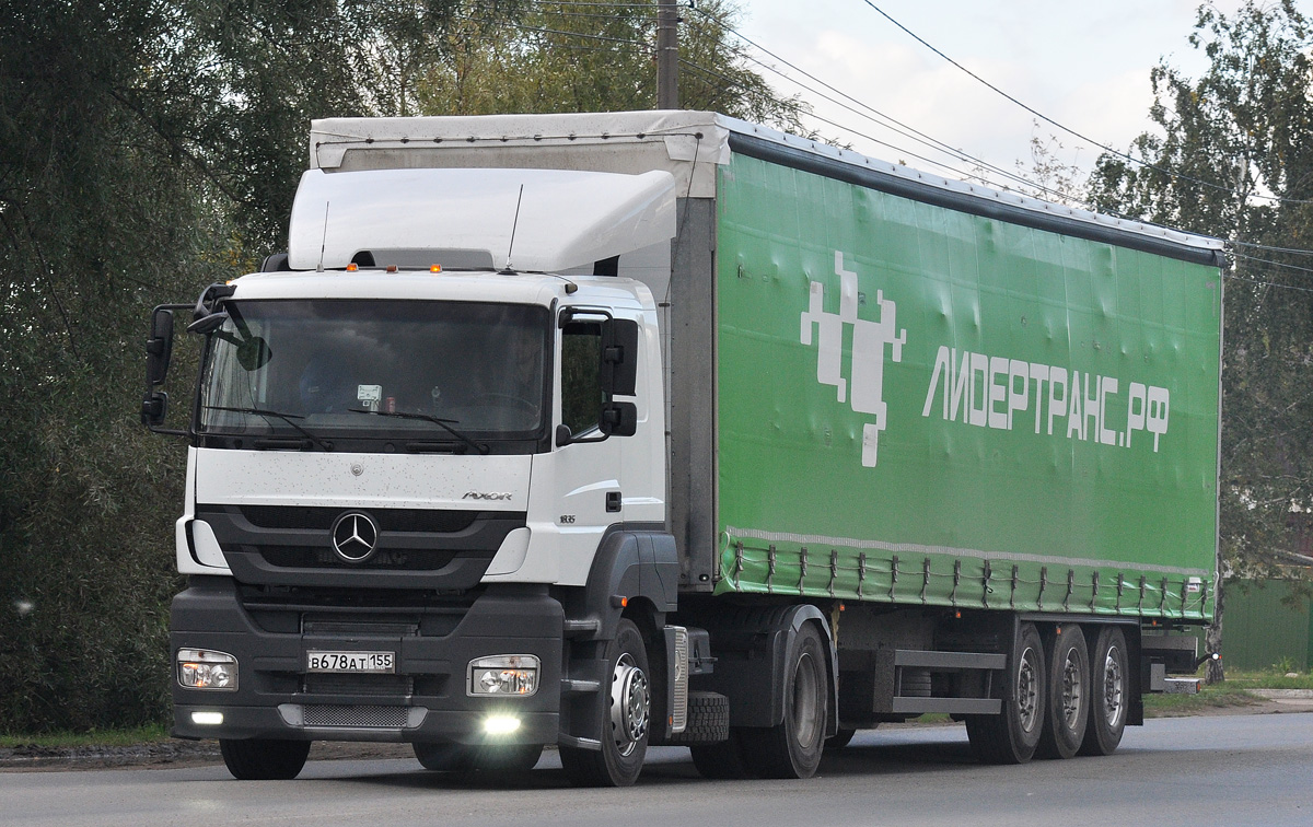 Омская область, № В 678 АТ 155 — Mercedes-Benz Axor 1835