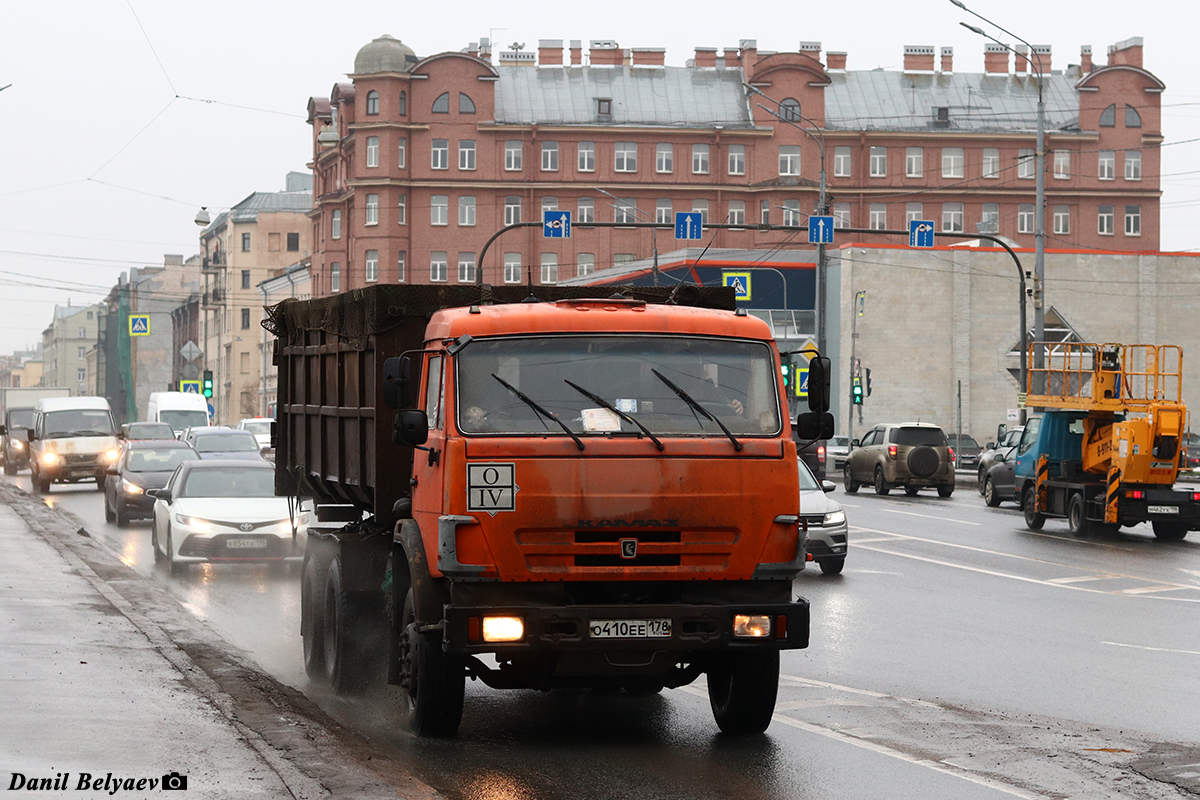 Санкт-Петербург, № О 410 ЕЕ 178 — КамАЗ-65115-D3