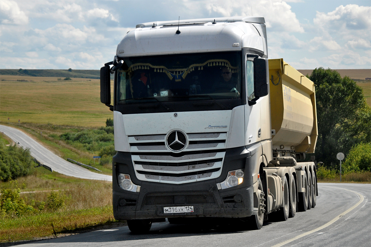 Красноярский край, № М 396 ХК 124 — Mercedes-Benz Actros ('2022) [LRD]