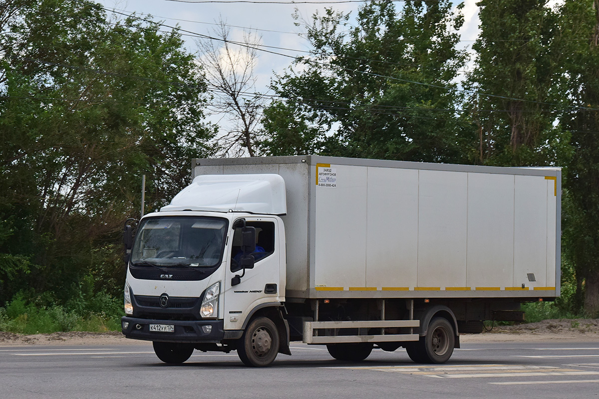 Волгоградская область, № К 412 УУ 134 — ГАЗ-C49RD2 "Валдай NEXT"