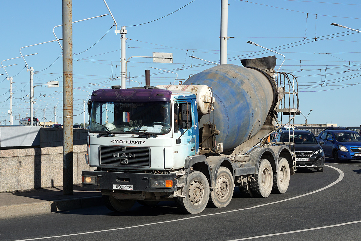 Санкт-Петербург, № Т 050 КО 198 — MAN F2000 19.xxx (общая)