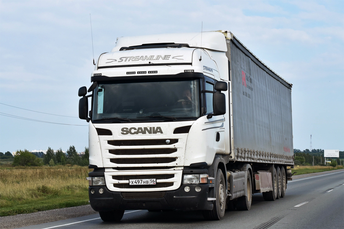 Оренбургская область, № Х 497 НВ 56 — Scania ('2013) G400