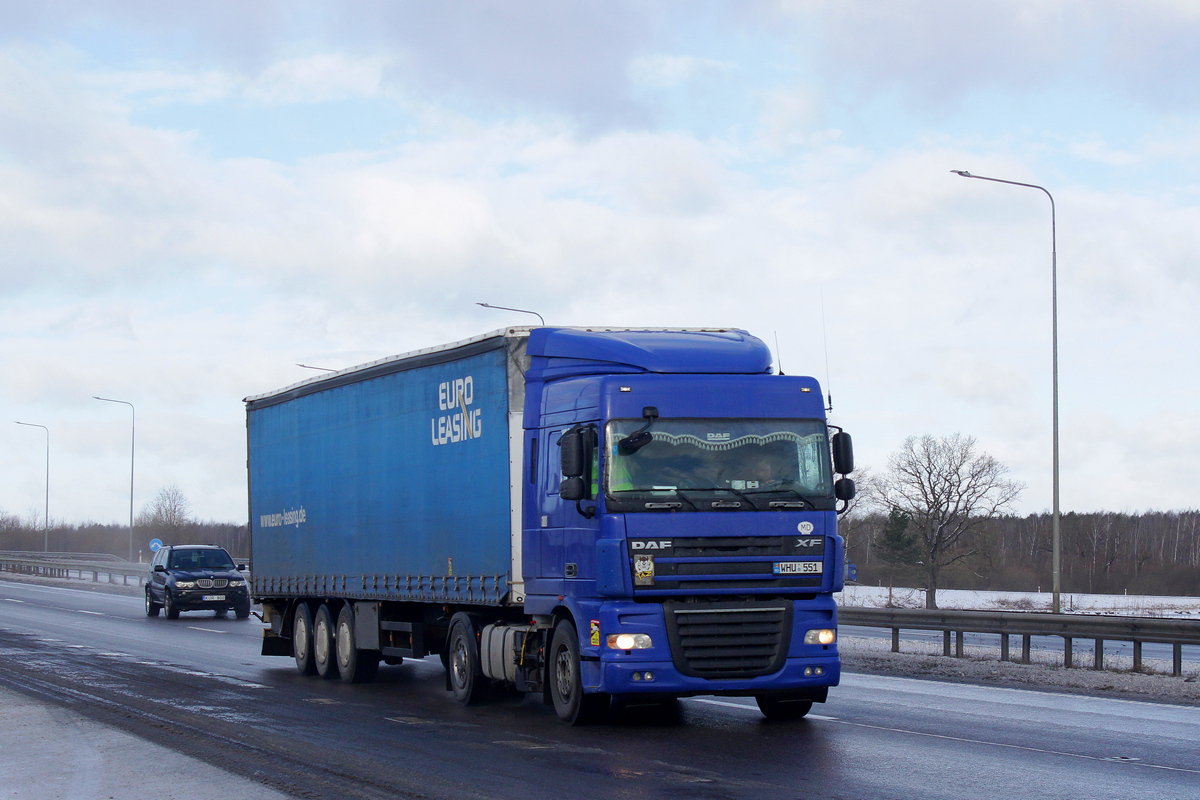 Молдавия, № WHU 551 — DAF XF105 FT