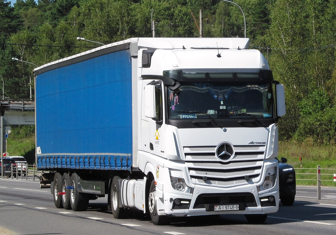 Могилёвская область, № АІ 9748-6 — Mercedes-Benz Actros ('2011) 1845