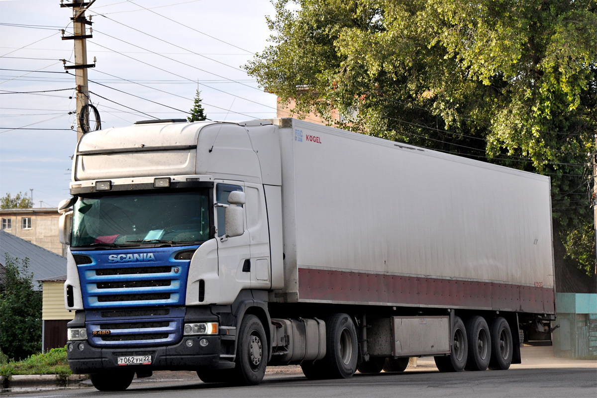 Алтайский край, № Т 062 УН 22 — Scania ('2004) R420