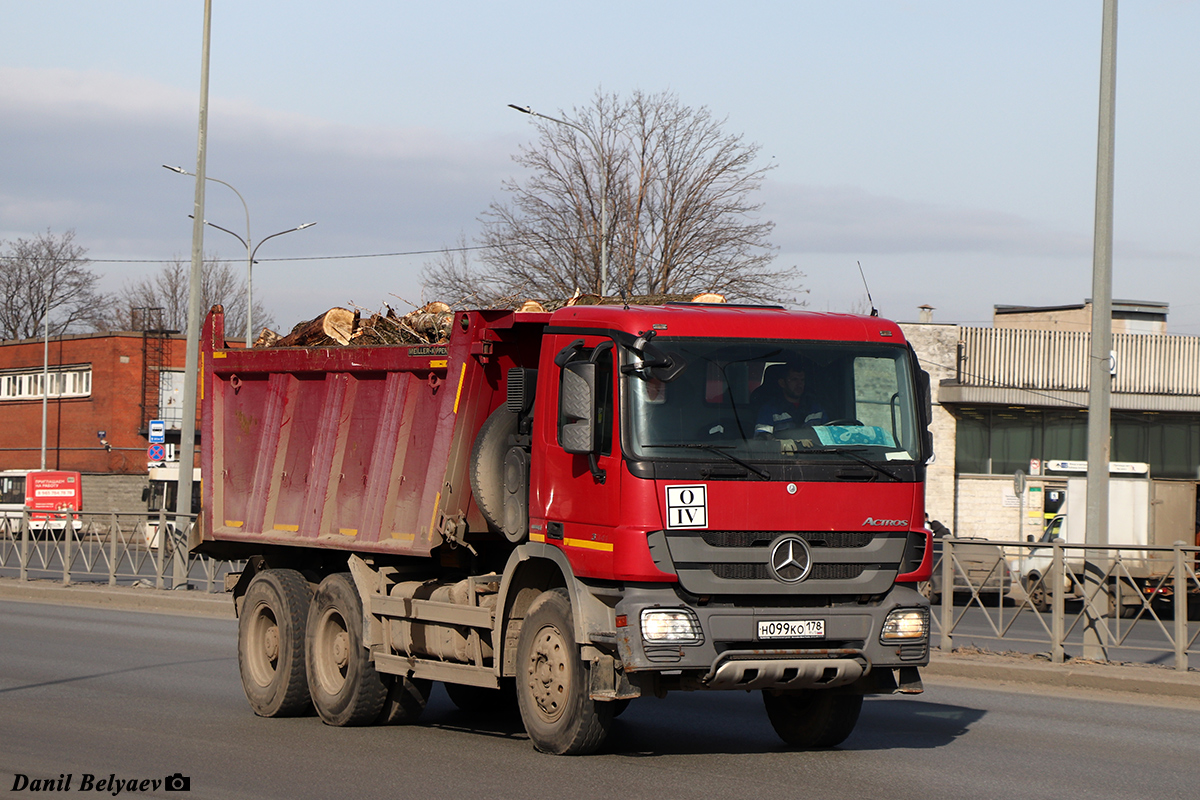 Санкт-Петербург, № Н 099 КО 178 — Mercedes-Benz Actros '09 3341 [Z9M]