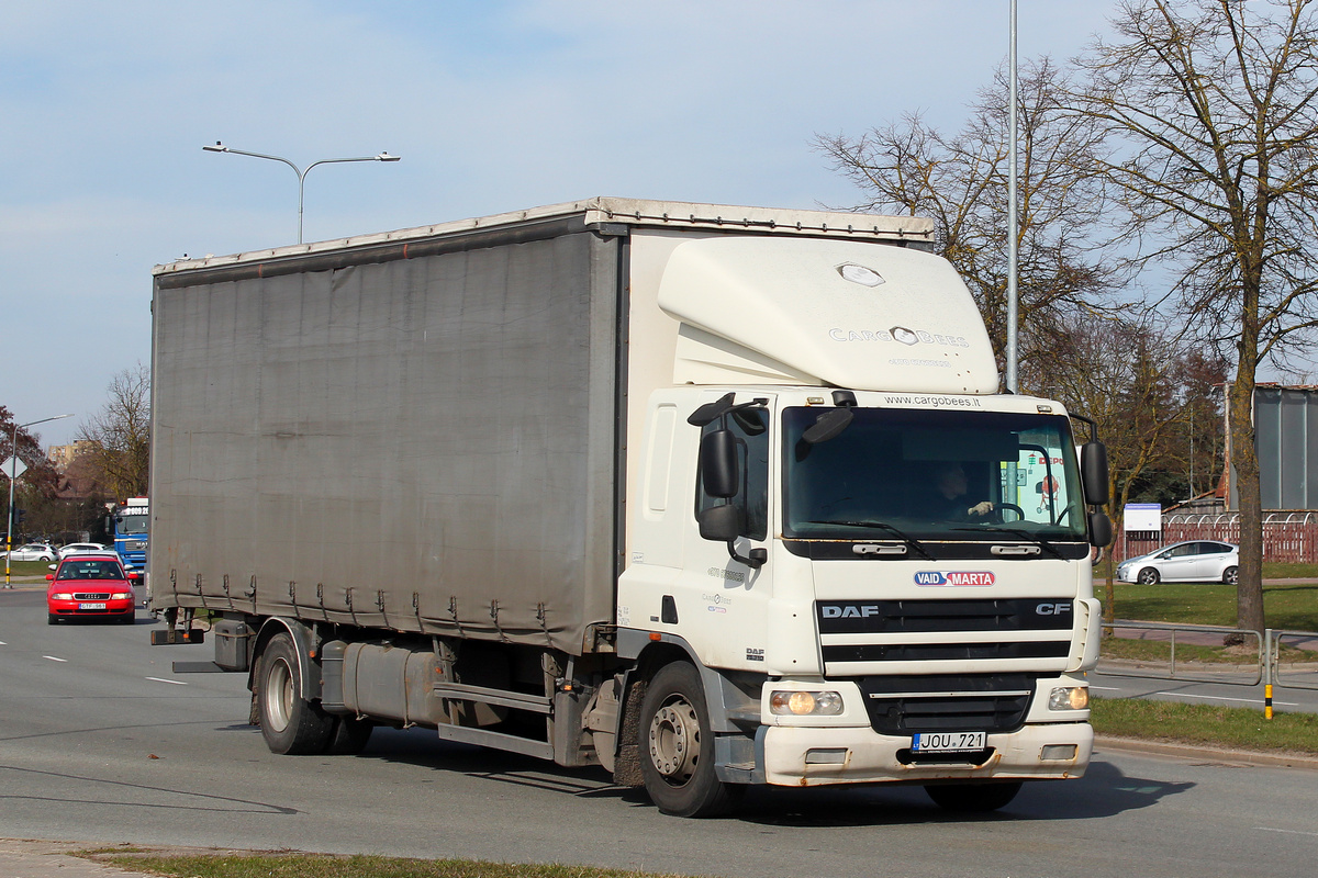 Литва, № JOU 721 — DAF CF75 FA