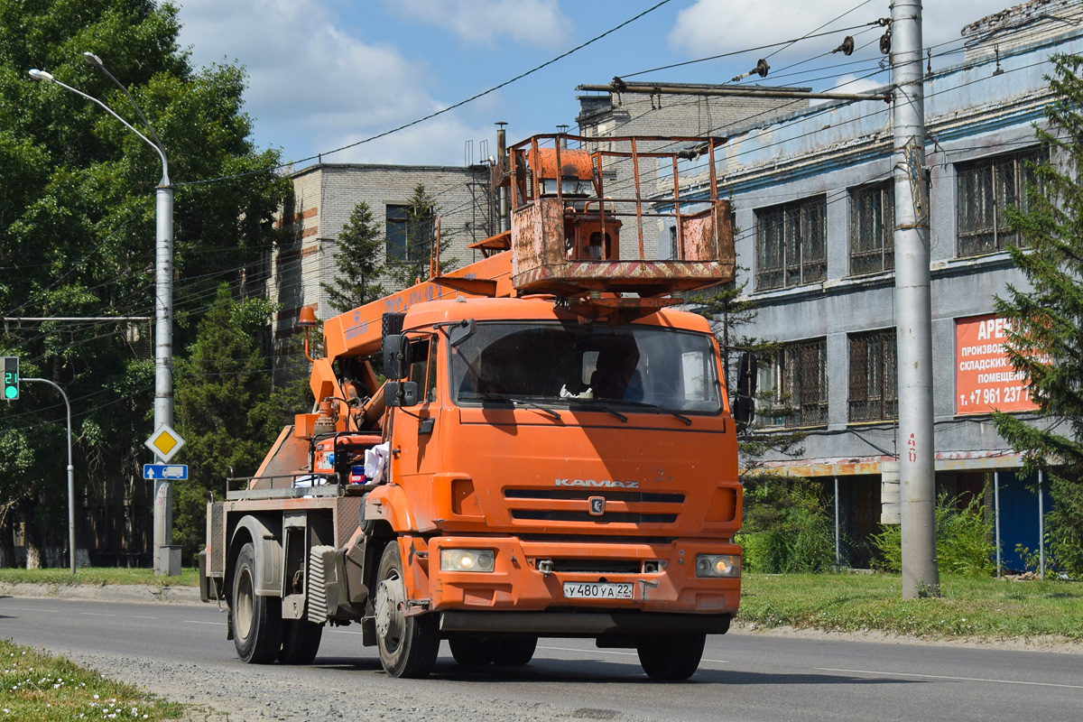 Алтайский край, № У 480 УА 22 — КамАЗ-43253-C4