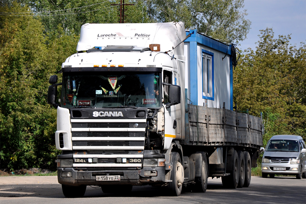 Алтайский край, № Р 158 УЕ 22 — Scania ('1996) R124L