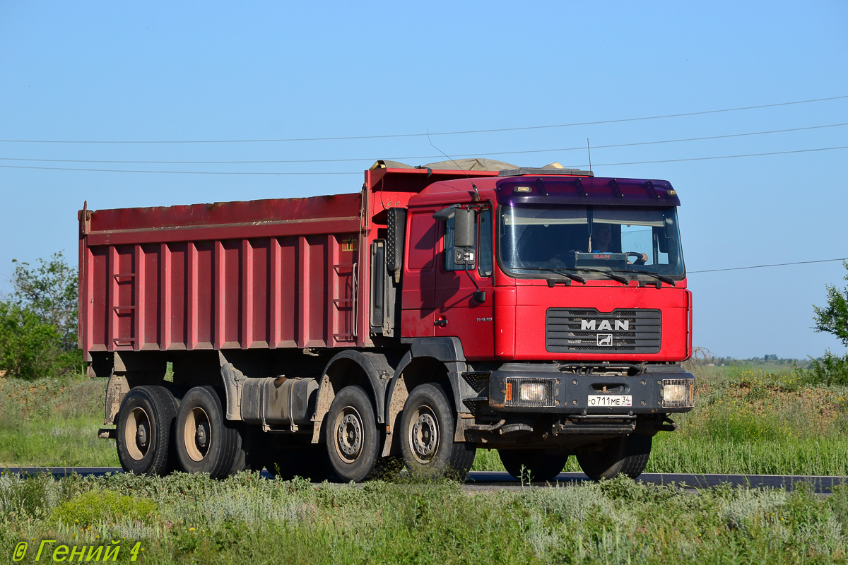 Волгоградская область, № О 711 МЕ 34 — MAN F2000 41.xxx (общая)