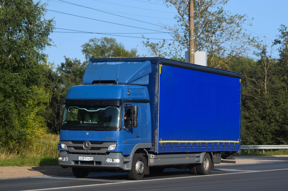 Тверская область, № Х 281 ТО 69 — Mercedes-Benz Atego 1224