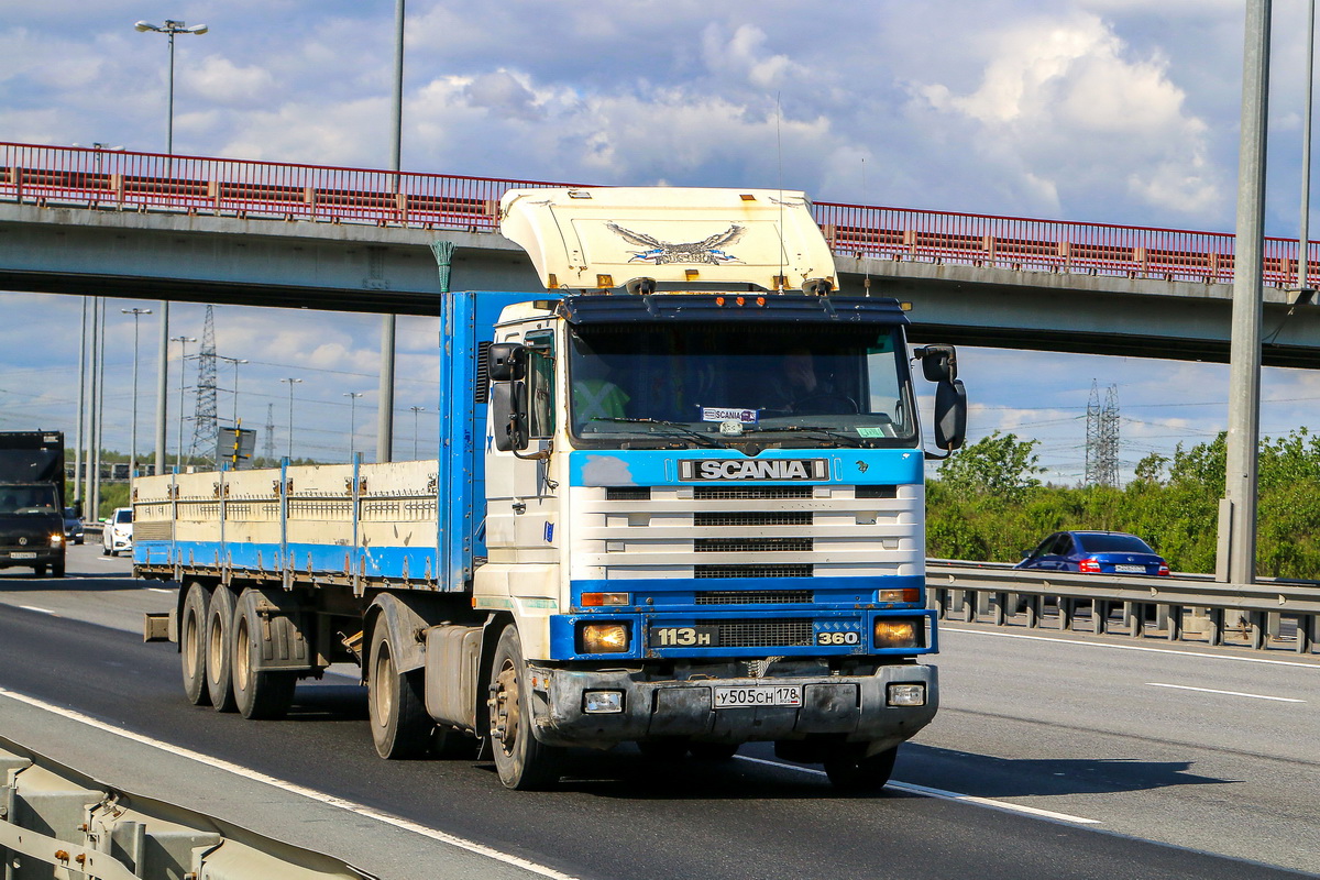 Санкт-Петербург, № У 505 СН 178 — Scania (III) R113H